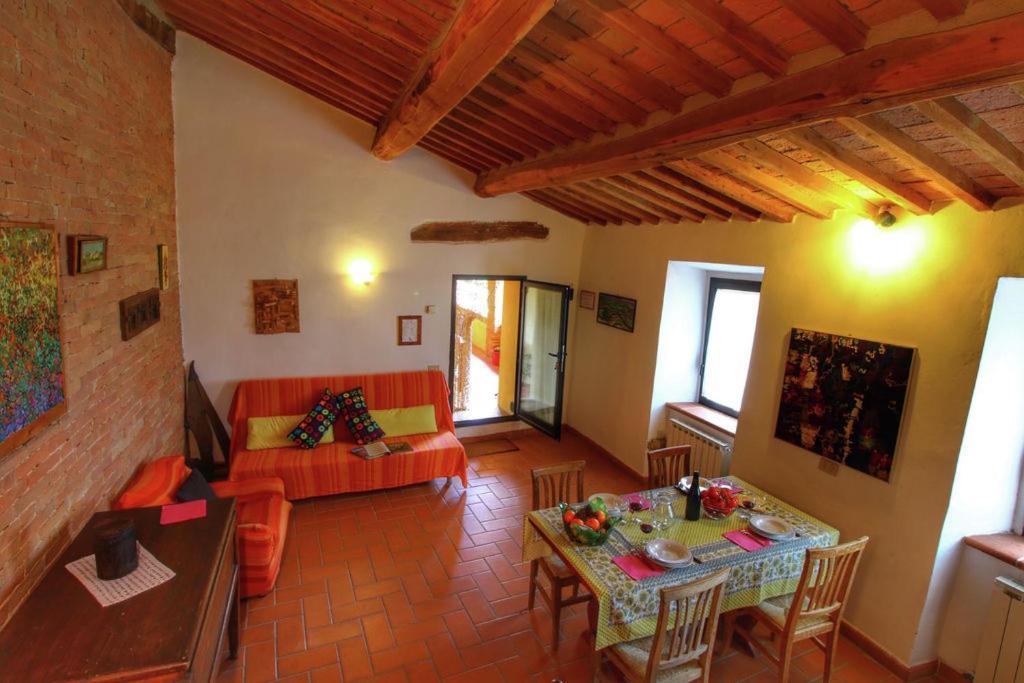 Podere Il Tigliolo Castiglione dʼOrcia Buitenkant foto