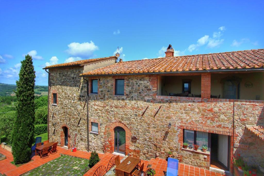 Podere Il Tigliolo Castiglione dʼOrcia Buitenkant foto