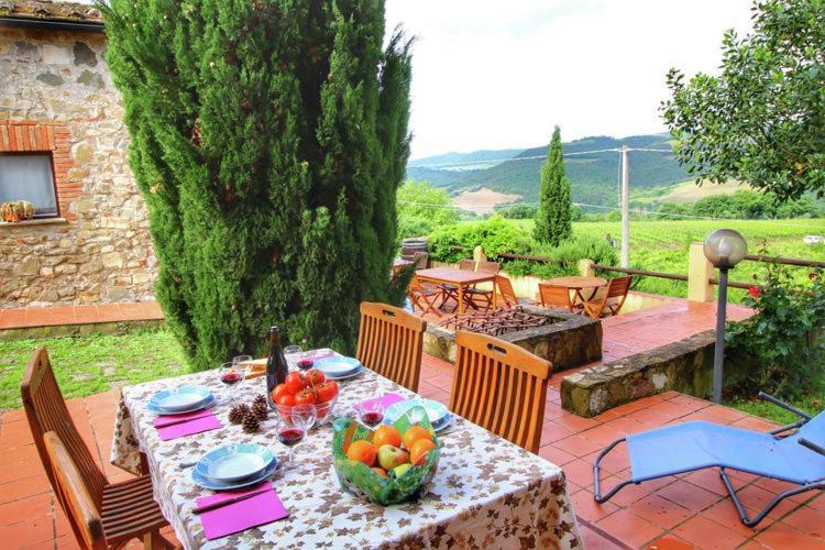 Podere Il Tigliolo Castiglione dʼOrcia Buitenkant foto