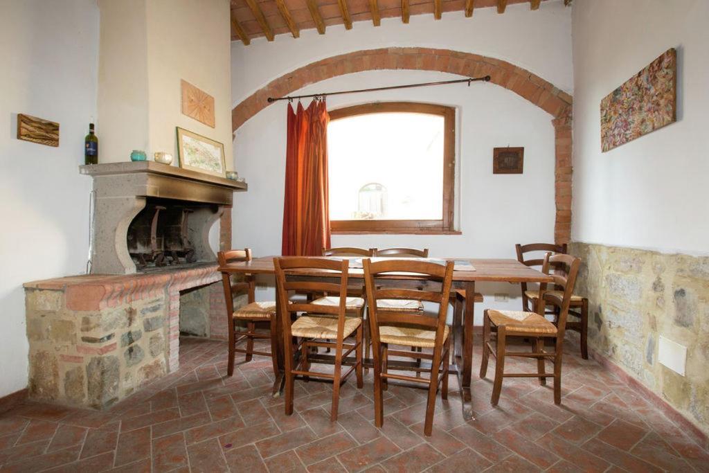 Podere Il Tigliolo Castiglione dʼOrcia Buitenkant foto