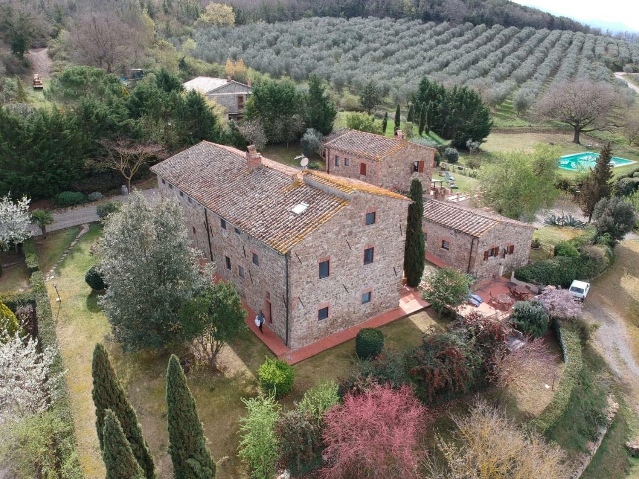 Podere Il Tigliolo Castiglione dʼOrcia Buitenkant foto