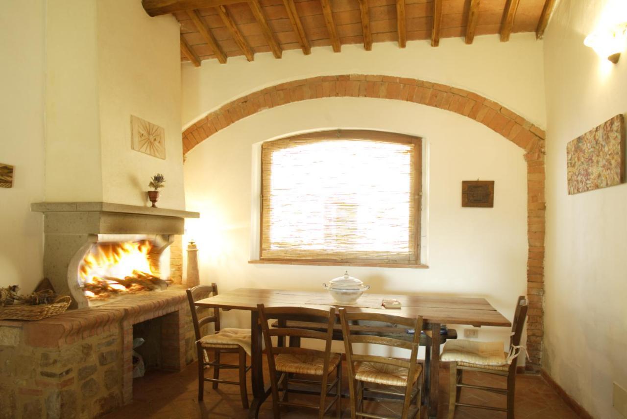 Podere Il Tigliolo Castiglione dʼOrcia Buitenkant foto