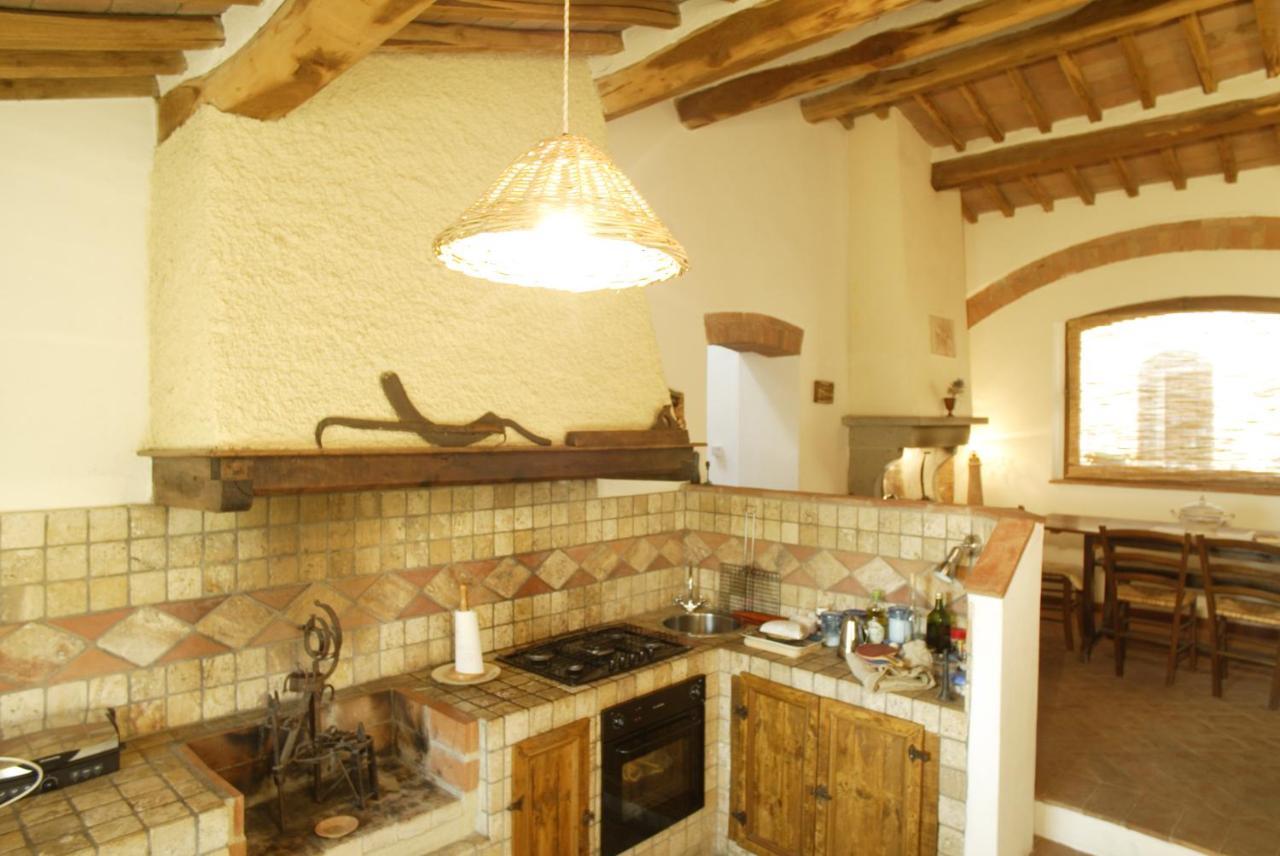 Podere Il Tigliolo Castiglione dʼOrcia Buitenkant foto